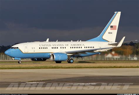 Usa Air Force 01 0041 Boeing C 40b Bbj 737 7cp Aircraft Picture