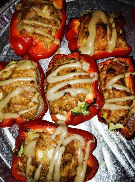 The signature flavor of jimmy dean® premium fresh sausage without the cook time! Cajun style stuffed peppers. Turkey, andouille sausage ...
