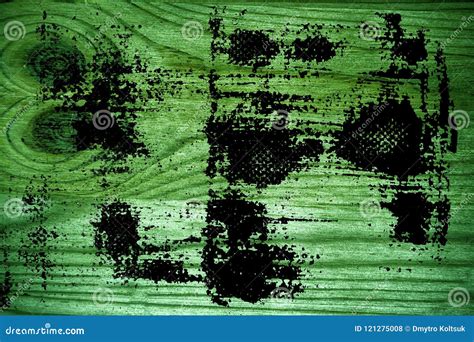 Dirty Grunge Ultra Green Wooden Texture Cutting Board Surface For