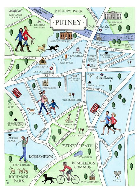 Putney Map — Camilla Charnock