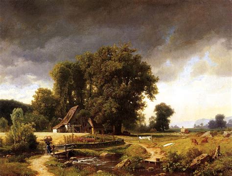 Westphalian Landscape 1855 Albert Bierstadt