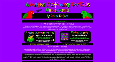 A Maths Dictionary For Kids Jenny Eather
