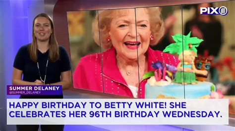Betty White Celebrates 96th Birthday Video Dailymotion