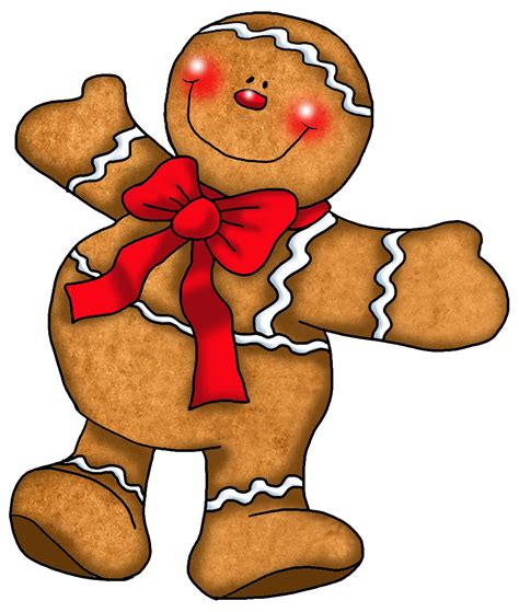 Christmas Gingerbread Man Clip Art Clip Art Gingerbread Image 4 Clipartix