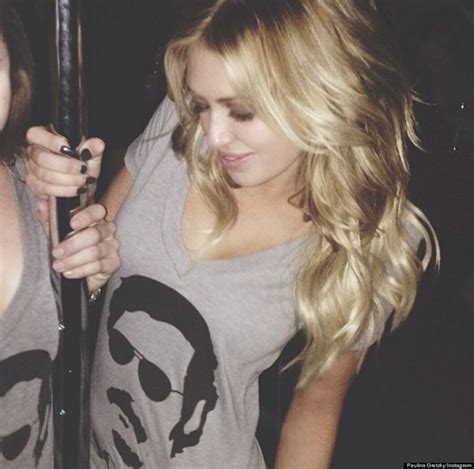 Paulina Gretzky Works A Pole In Aspen Photo Huffpost Canada Style