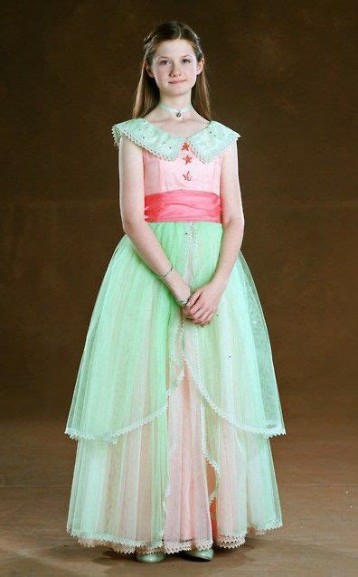 Ginny Weasley In Her Yule Ball Dress Ginny Weasley Fleur Delacour
