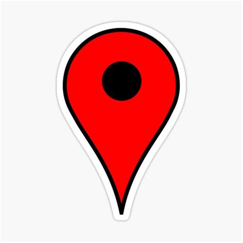 Location Pin Sticker For Sale By Ajshulman11 Redbubble