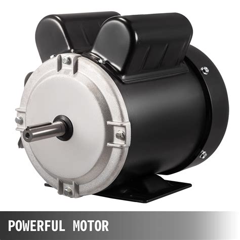 Mophorn 15hp Compressor Electric Motor 3450rpm Reversible Single