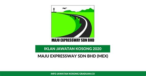 The company operates in the data processing, hosting, and related services industry. Permohonan Jawatan Kosong Maju Expressway Sdn Bhd (MEX ...