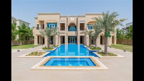 Majestic Arabic Style Villa In Sector S Of Emirates Hills Youtube