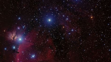 Download Wallpaper 3840x2160 Orion Belt Galaxy Stars