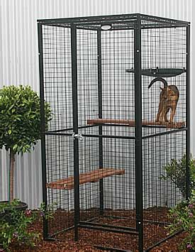 Outdoor cat runs, cat enclosures & cat cages. Cat Enclosures