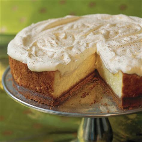 Stop stirring just after they are blended. Eggnog Cake - RecipeDose.com