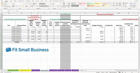 How To Do Payroll In Excel In 7 Steps Free Template 2022