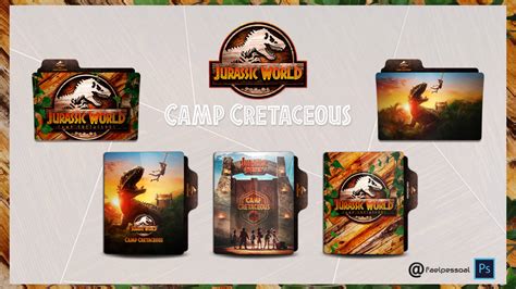 Jurassic World Camp Cretaceous Folder Icon By Faelpessoal On Deviantart