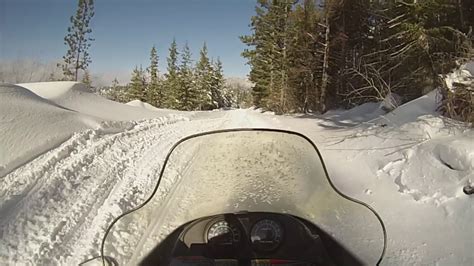 Snowmobiling 12282016 Youtube