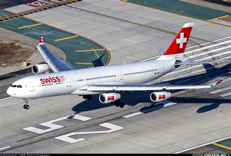 Airbus A340 313 Swiss International Air Lines Aviation Photo