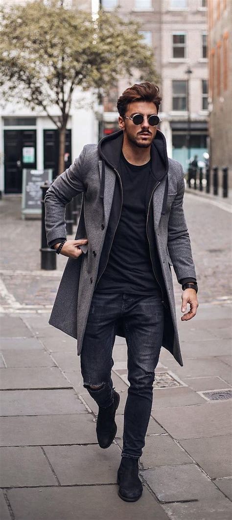 20 amazingly cool fall outfits for men to try in 2019 winter outfits men mens winter