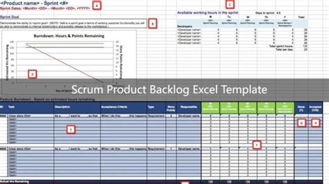 Scrum Product Backlog Template Excel Exceltemple