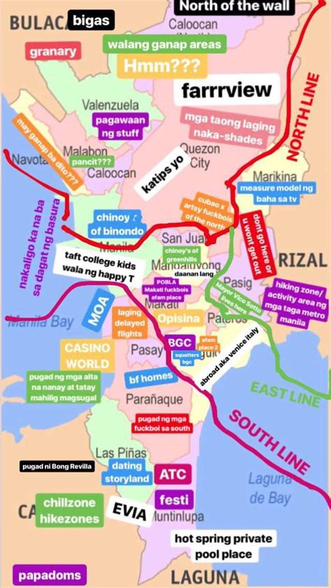 Manila Metro Map