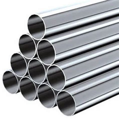 Mahaveer Round Stainless Steel Pipes 6 Meter Thickness 2 Mm At Rs