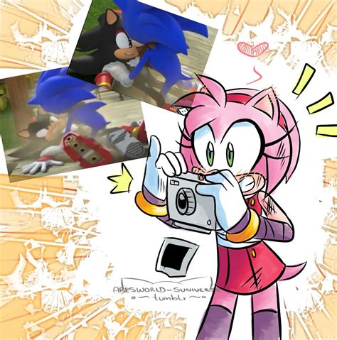 Boom Sonamy Comic Tumblr Sonic Funny Sonic And Amy Sonic Fan Art
