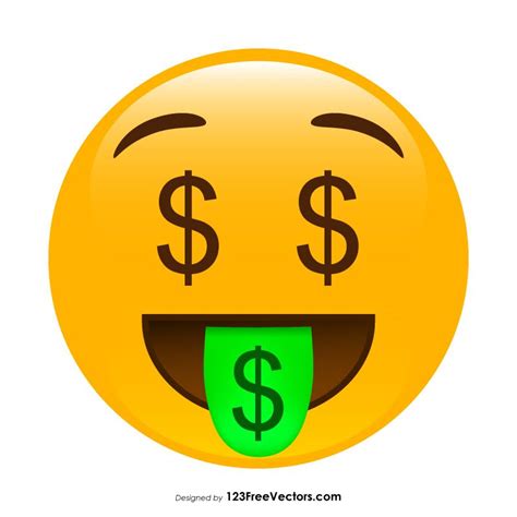 Money Mouth Face Emoji Graphics Emoji Graphic Emotions