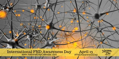 International Fnd Awareness Day April 13 National Day Calendar