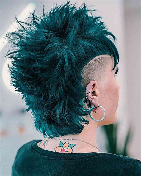 Punk Mohawk Hairstyles For Women