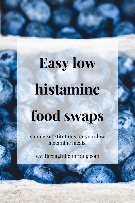 Easy Low Histamine Food Swaps Simple Food And Product Substitutions
