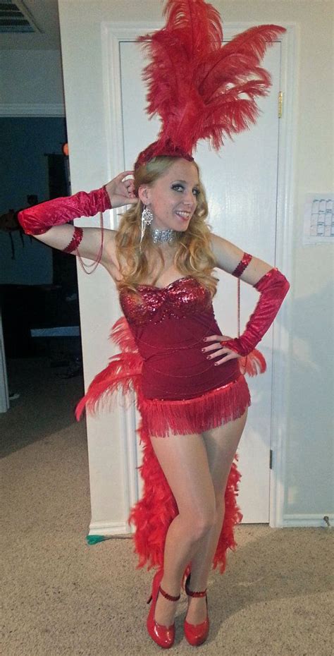 Las Vegas Red Showgirl Costume By Stuffbytaracamille On Etsy 9000