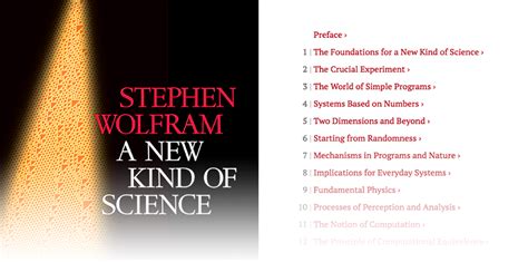 Wolfram Science and Stephen Wolfram's 'A New Kind of Science' | Online science, Science, Fun science