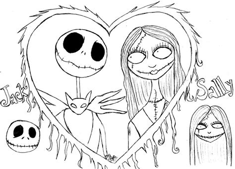 Click on the coloring page to open in a new window and print. Free Printable Nightmare Before Christmas Coloring Pages ...