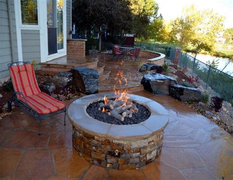 15 Adorable Backyard Covered Patio With Fire Pit Ideas With Images