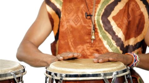 How To Play An Open Tone On The Conga African Drums Youtube