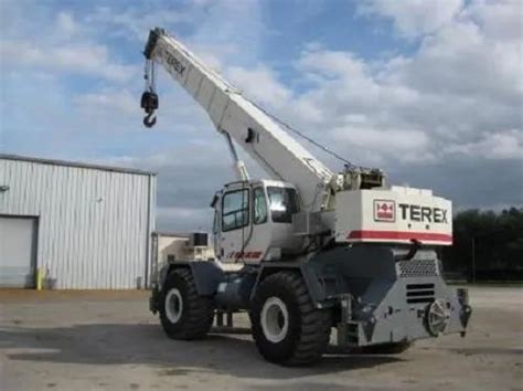 Terex Rt 555 50 Ton Rough Terrain Crane Specification And Features