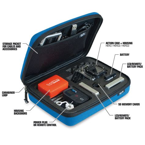 Sp Pov Case For Gopro Small Black Available From Adventure Cams Hq