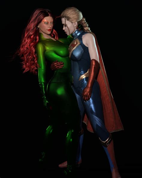 Poison Ivy Has Supergirl By Ivlover On Deviantart
