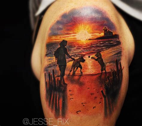 20 Beach Sunset Tattoo Denellmeryam