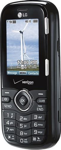 Best Buy Lg Cosmos Mobile Phone Black Verizon Wireless Lg Vn250