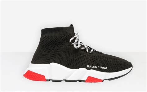 You can also unsubscribe at any time. Balenciaga speed trainers lace up sneakers zwart/wit ...