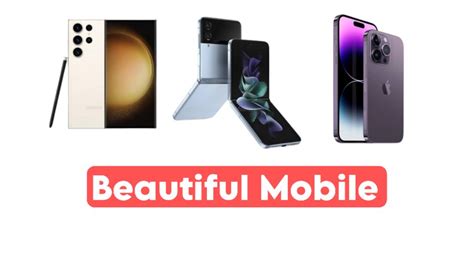 15 Most Beautiful Mobile Phone In The World 2023 Review