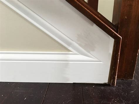 How To Find The Angles For Baseboard On An Outside Stair Stringer