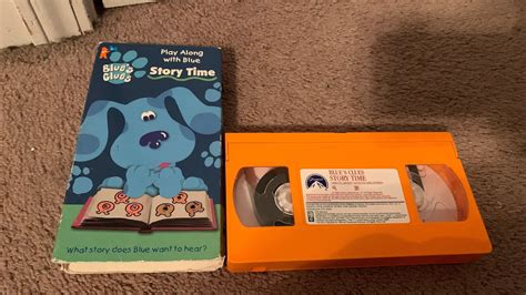 Opening To Blues Clues Story Time 1998 Vhs Youtube