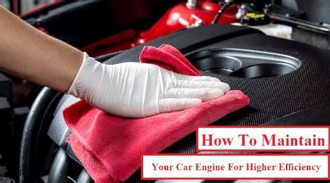 How To Maintain Your Car Engine For Higher Efficiency Free Car Removals