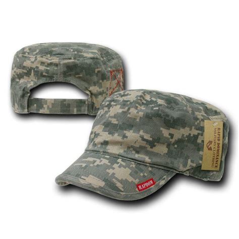 Bdu Patrol Fatigue Cadet Military Army Cotton Adjustable Camo Caps Hat