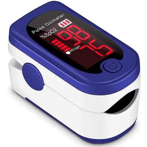 Fingertip Pulse Oximeter Blood Oxygen Meter Spo2 Monitor Blood Oxygen