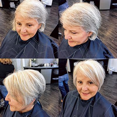 Many blondes say that their hair feels more like an identity to them, and others wouldn't change their golden (or platinum) locks for anything. Best coloring and styling options for gray hair - The ...