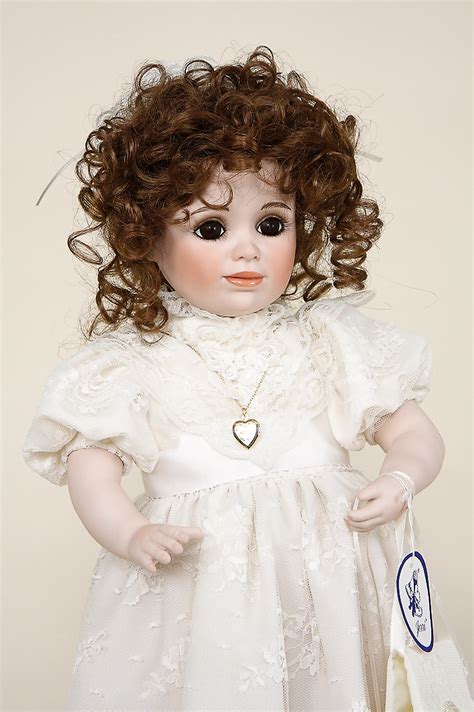 Mary Elizabeth An Angel On Earth 18in Porcelain Doll By Beverly Stoehr