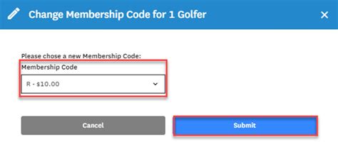 Edit Golfer Membership Codes Usga